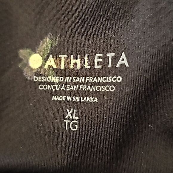 ATHLETA Exhilarate Velvet Crop A-C, Size Extra Large,  NWT - Picture 9 of 10
